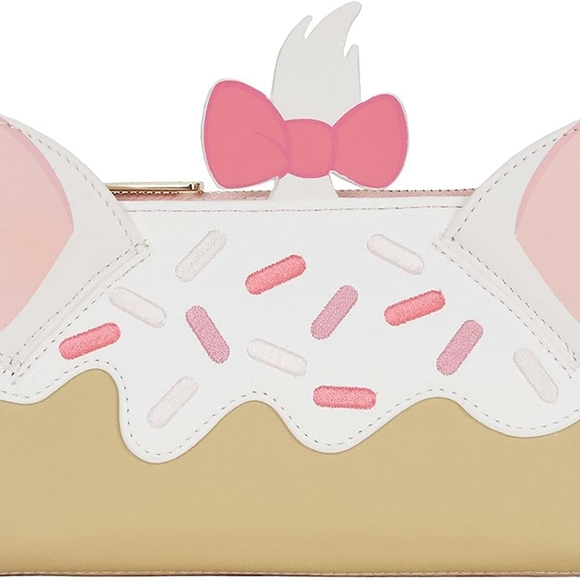 Loungefly Disney Set 💖 Marie Aristocats Cupcake Backpack & Wallet - Picture 3 of 5